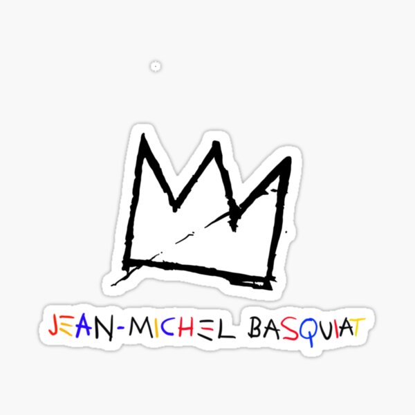 Jean Michel Basquıat Sticker