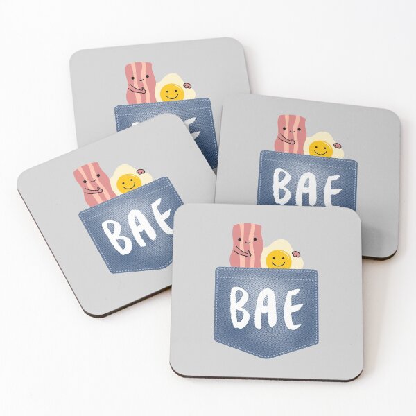 Item preview, BAE-Eggs and Bacon Denim Pocket designed and sold by Zurickdesigns.