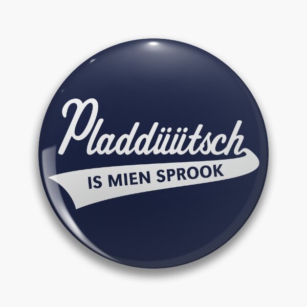 Item preview, Pladdüütsch Is Mien Sprook (White) designed and sold by MrFaulbaum.
