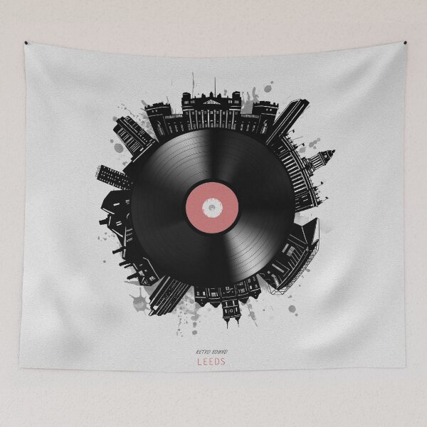 Item preview, leeds skyline vinyl designed and sold by BekimART2.
