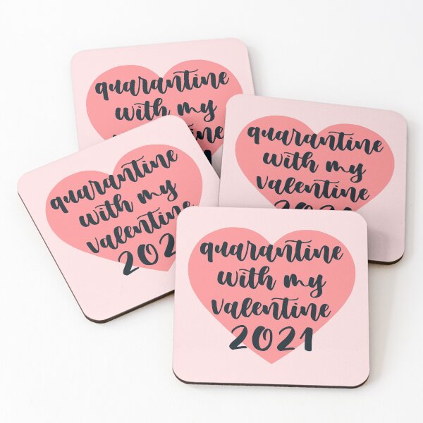 Item preview, Quarantine with my valentine 2021 gift for valentine in quarantine designed and sold by JokeGysen.