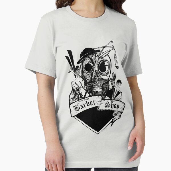 Barber T-Shirt Hells Skull Haircuts Shaves Gift For Hipster Barber T-Shirt Hells Skull Haircuts Shaves Gift For Hipster