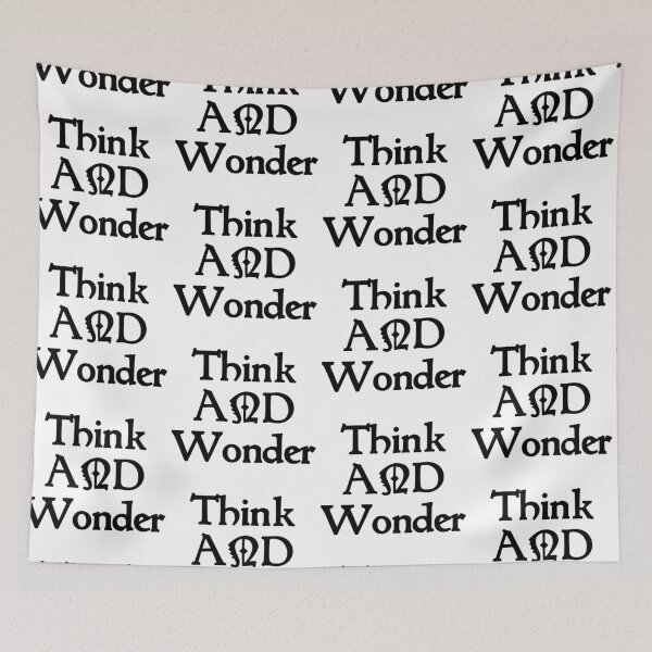 Item preview, Think and wonder designed and sold by Beeffervescent.