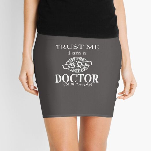 Trust Me I'm A Doctor Mini Skirt