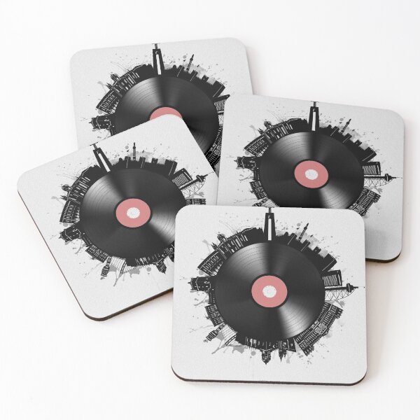 Item preview, lisbon skyline vinyl designed and sold by BekimART2.