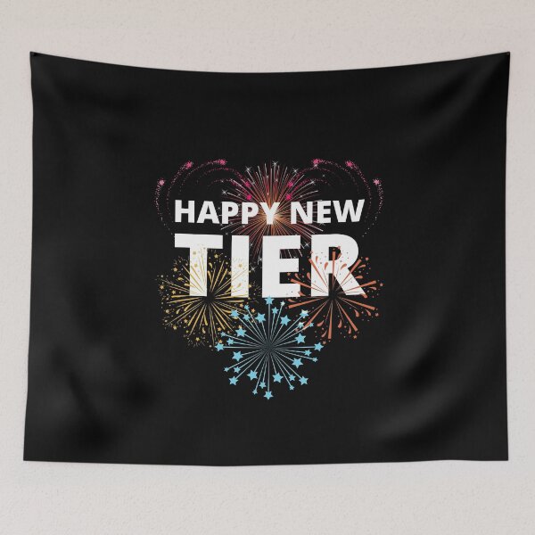 Item preview, Happy New Tier Happy New Year 2021 designed and sold by Tatt-Hooligans.