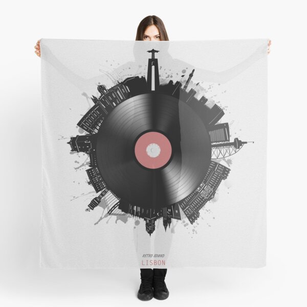 Item preview, lisbon skyline vinyl designed and sold by BekimART2.