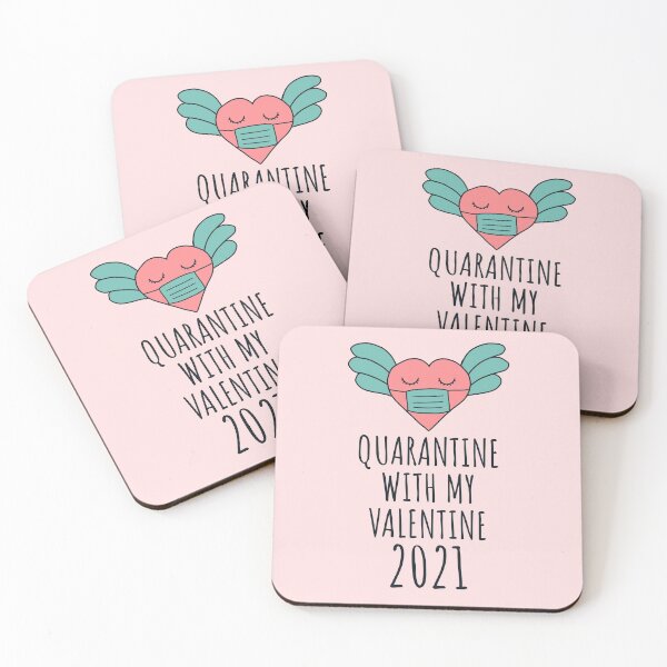 Item preview, Quarantine with my valentine 2021 gift for valentine in quarantine designed and sold by JokeGysen.