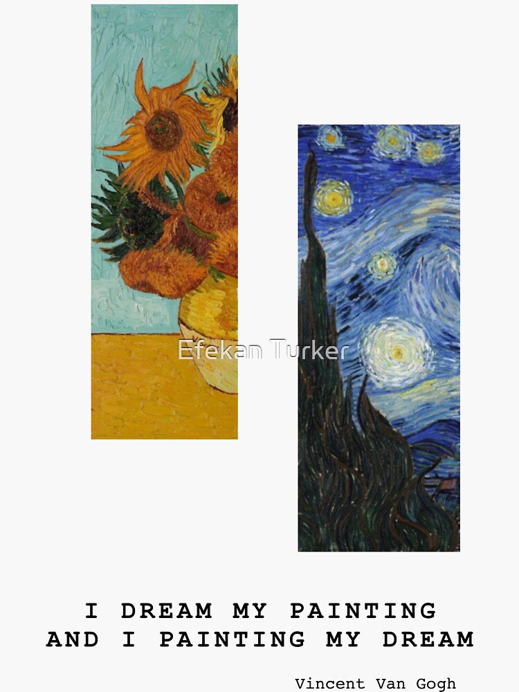 Van Gogh sticker set | Sticker