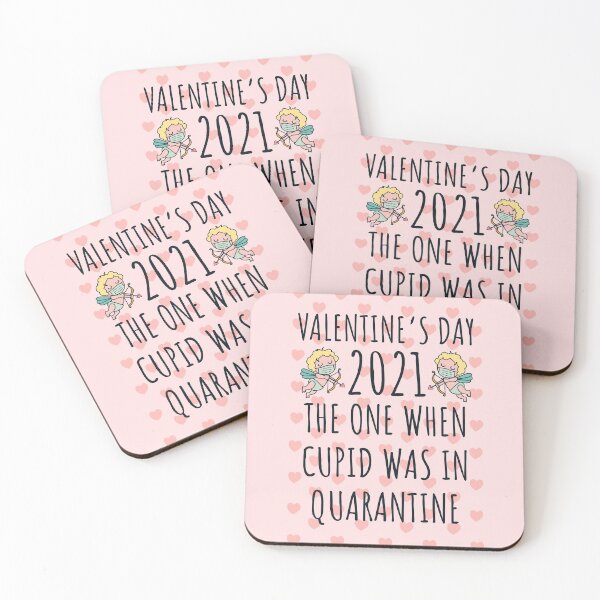 Item preview, Valentine's day 2021 the one when cupid was in quarantine gift for valentine in quarantine designed and sold by JokeGysen.