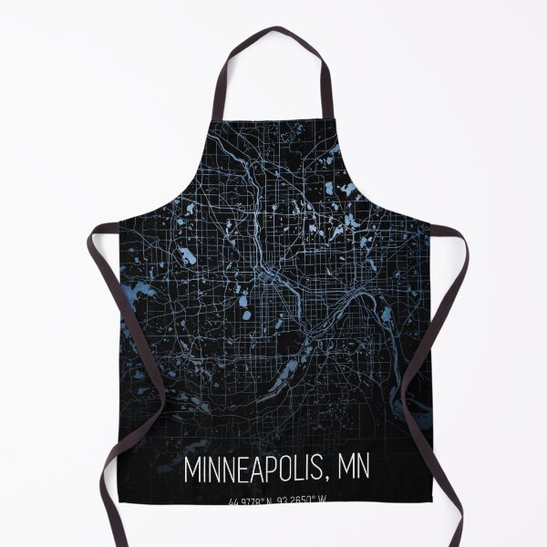 Item preview, Minneapolis City Map designed and sold by onyxember.