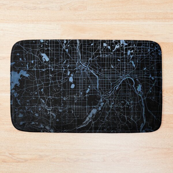 Item preview, Minneapolis City Map designed and sold by onyxember.
