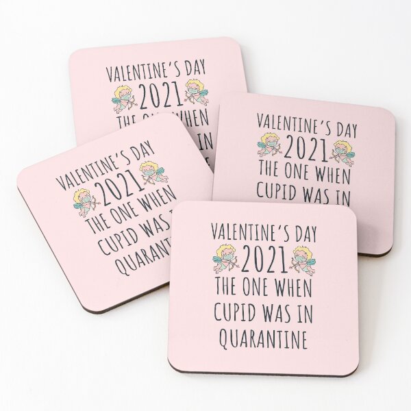 Item preview, Valentine's day 2021 the one when cupid was in quarantine gift for valentine in quarantine designed and sold by JokeGysen.
