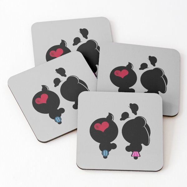 Item preview, Boy Loves Girl (Black) designed and sold by CatMaGo.