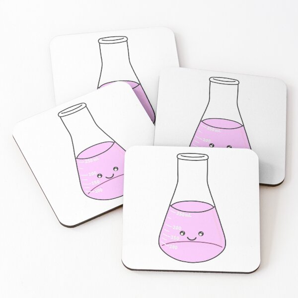 Item preview, Happy Erlenmeyer Flask designed and sold by isabeljune.