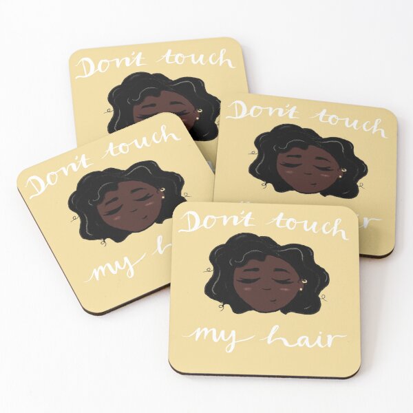Item preview, ¡No toques mi cabello! designed and sold by Curls-n-Coffee.