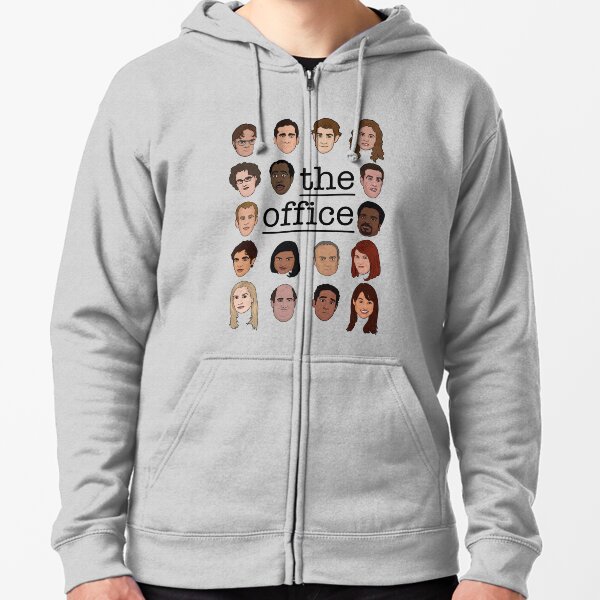 The Office Crew Zipped Hoodie