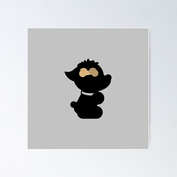Item preview, Dog puppy (black) designed and sold by CatMaGo.