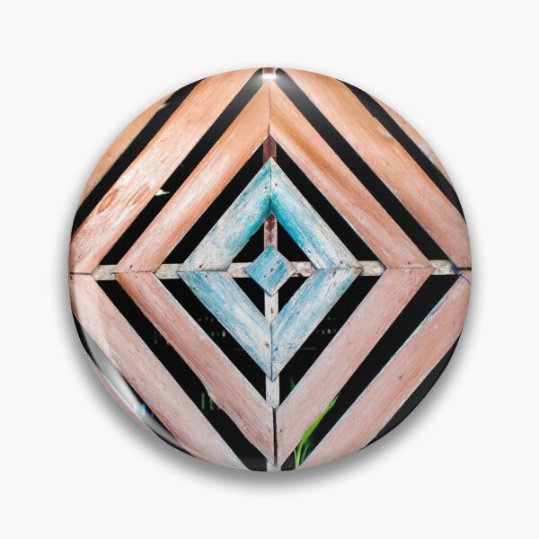 Item preview, geometrically shaped pattern part of Thai village building designed and sold by Rrrainbow.