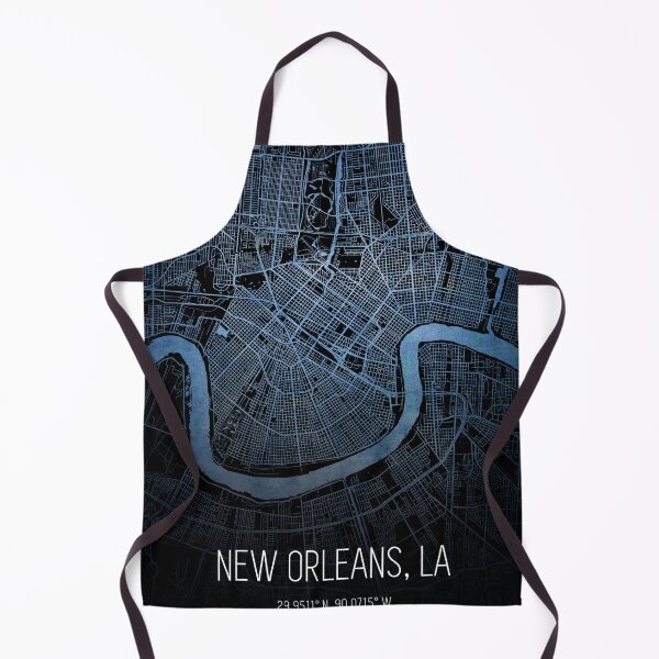Item preview, New Orleans City Map designed and sold by onyxember.