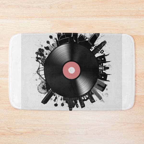 Item preview, los angeles skyline vinyl designed and sold by BekimART2.