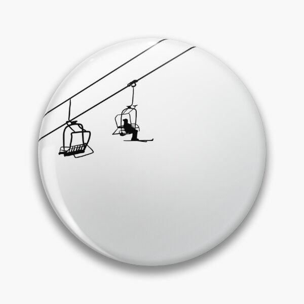 Item preview, Ski Lift Black and White designed and sold by lsrowe.