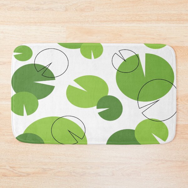 Item preview, Green Lily Pad Pattern designed and sold by hydrEAU.