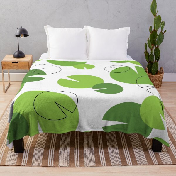 Item preview, Green Lily Pad Pattern designed and sold by hydrEAU.