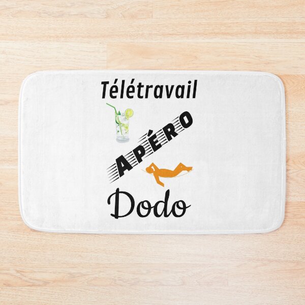Item preview, telework aperitif nighttime light humor funny fun designed and sold by sex-sansbol.