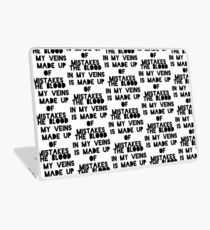 Jet Black Herz Laptop Folie