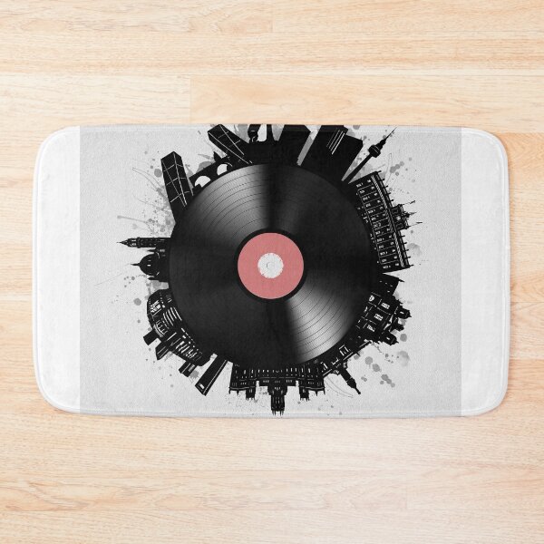 Item preview, madrid skyline vinyl designed and sold by BekimART2.