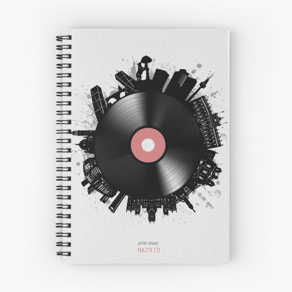 Item preview, madrid skyline vinyl designed and sold by BekimART2.
