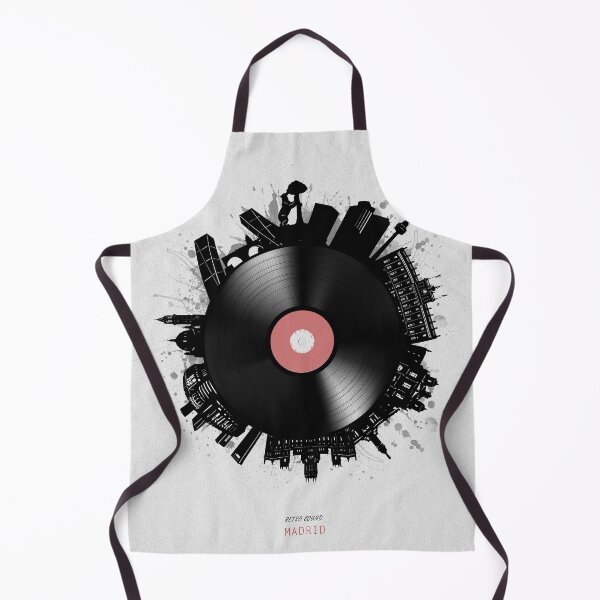 Item preview, madrid skyline vinyl designed and sold by BekimART2.
