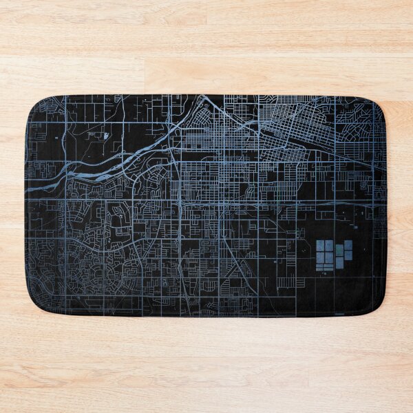 Item preview, Bakersfield City Map designed and sold by onyxember.