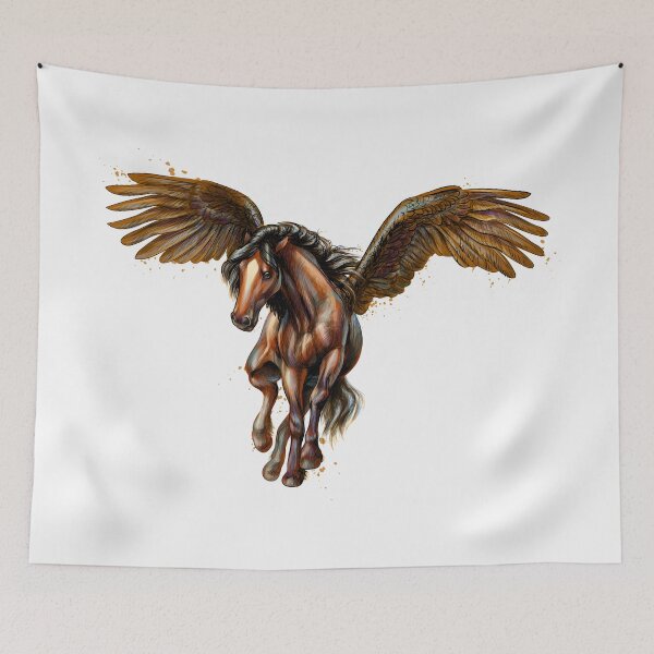 Item preview, Beautiful illustration of Pegasus designed and sold by kalud-zoldyck.