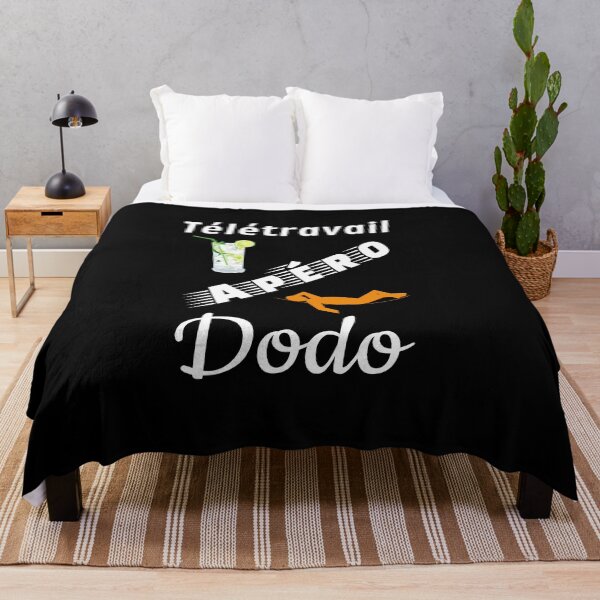 Item preview, telework aperitif black sleep humor funny fun designed and sold by sex-sansbol.
