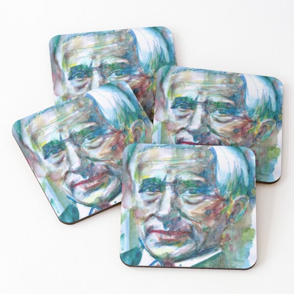 Item preview, ERNST JUNGER watercolor portrait .2 designed and sold by lautir.