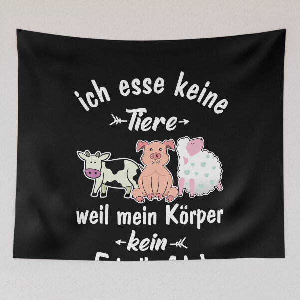 Item preview, ich es keine Tiere designed and sold by noahs-shop.