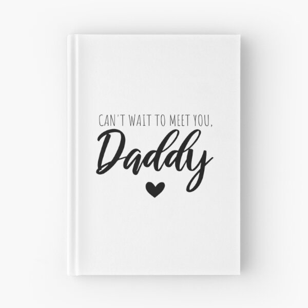 Item preview, Can't wait to meet you, daddy designed and sold by Christiane Raab.