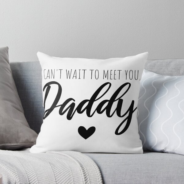 Item preview, Can't wait to meet you, daddy designed and sold by Christiane Raab.
