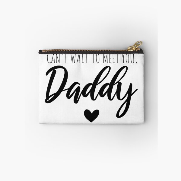 Item preview, Can't wait to meet you, daddy designed and sold by Christiane Raab.