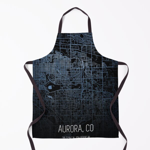 Artikelvorschau, Aurora Colorado Stadtplan entworfen und verkauft von onyxember.