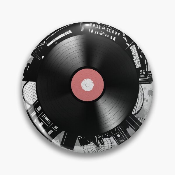 Item preview, manchester skyline vinyl designed and sold by BekimART2.