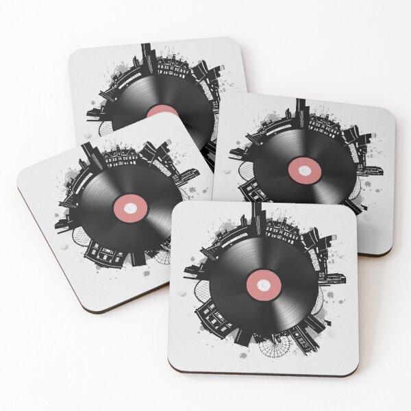 Item preview, manchester skyline vinyl designed and sold by BekimART2.