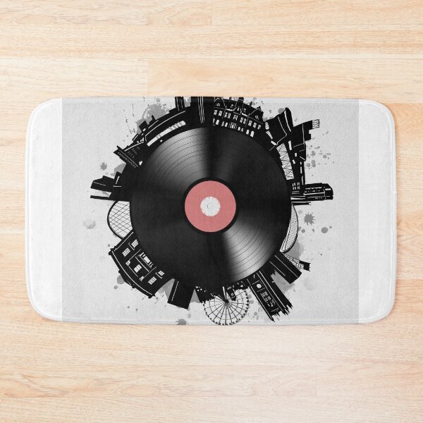 Item preview, manchester skyline vinyl designed and sold by BekimART2.