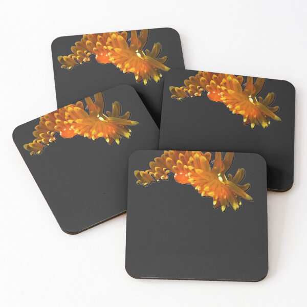 Item preview, Kawaii SeaBunny (Nudibranch) - Lemon-Tipped Orange designed and sold by miTeless seDign.