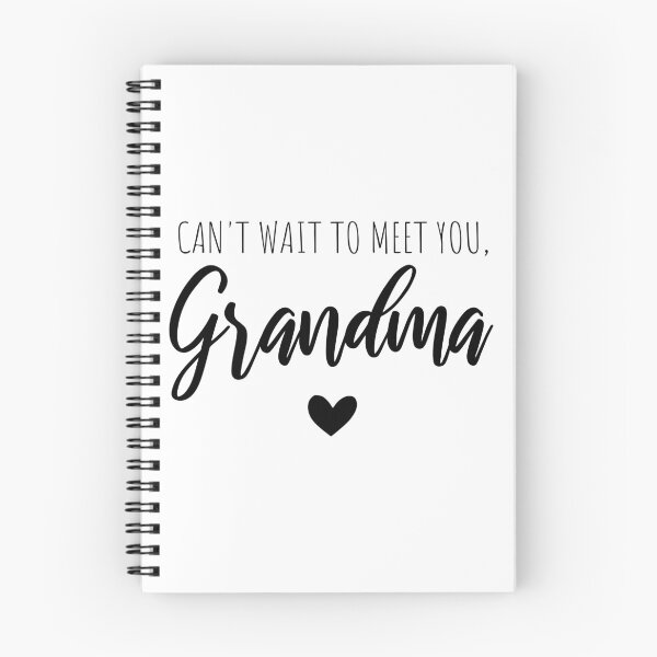 Item preview, Can't wait to meet you, Grandma designed and sold by Christiane Raab.
