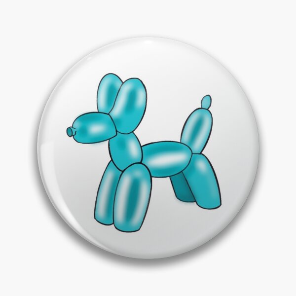 Item preview, Cute blue balloon animal dog designed and sold by LilEmms.