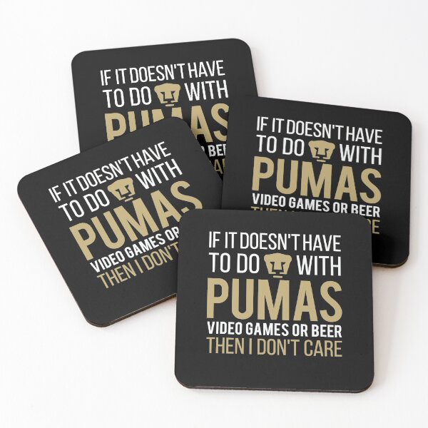 Item preview, Pumas Unam - If It Doesn't Have To Do With Pumas, Video Games And Beer, Then I Don't Care designed and sold by masterbones.