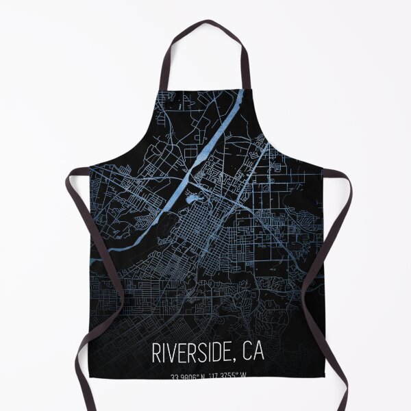 Item preview, Riverside California City Map designed and sold by onyxember.